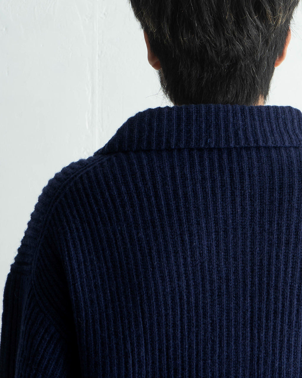 フルジップ ブルゾン JEROME JACKET ウール ニットジャケット 24FW-RT-022