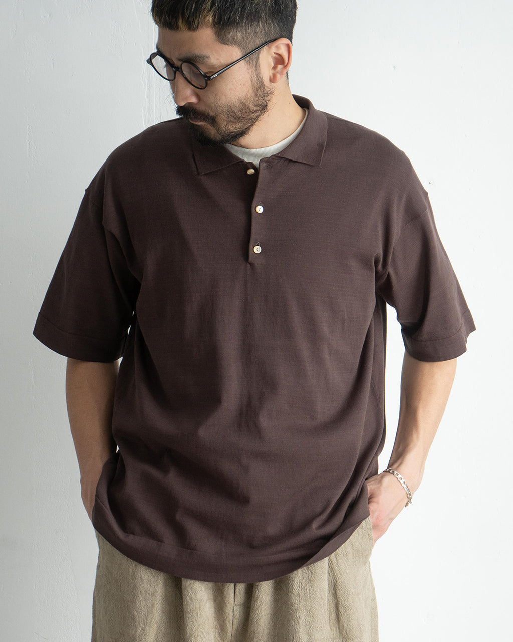 【アウトレット!20%OFF】ポロシャツ ADAMS POLO アダムスポロ 薄手 トップス カットソー 半袖 10042500【送料無料】