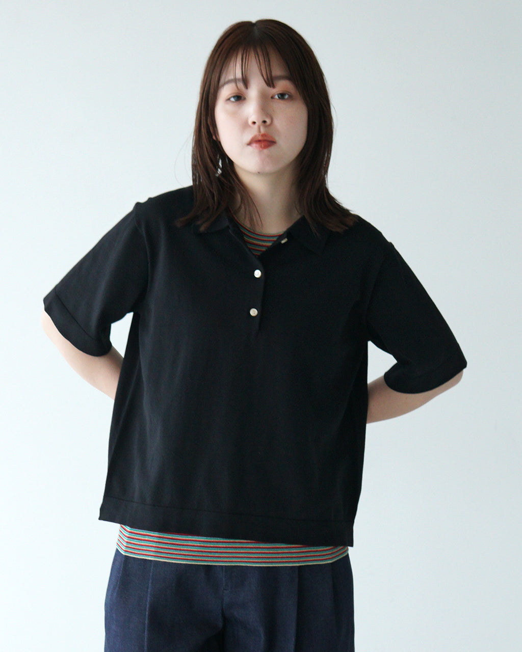 【アウトレット!20%OFF】ポロシャツ ADAMS POLO アダムスポロ 薄手 トップス カットソー 半袖 10042500【送料無料】