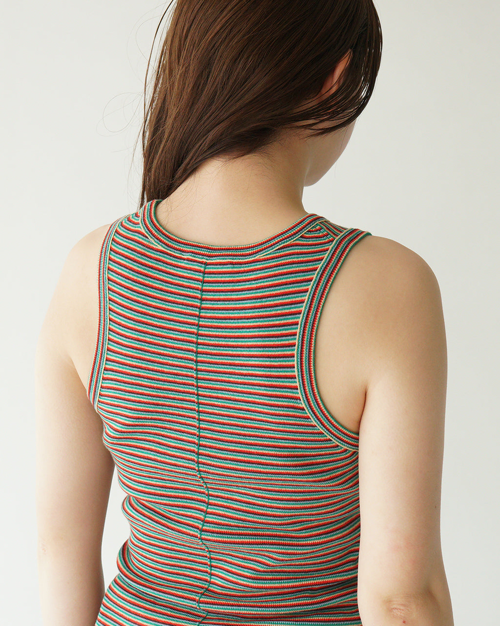 【アウトレット!20%OFF】イームズタンク ニット タンクトップ EAMES TANK ノースリーブ ストレッチ 10092500 020072500