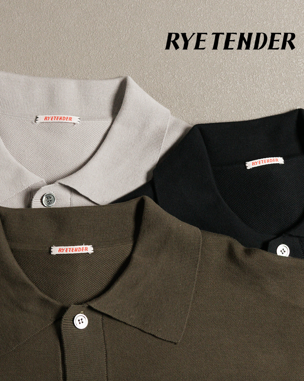 【アウトレット!50%OFF】RYETENDER 襟付き シャツ カーディガン KEAP SHIRTS CARDIGAN ニット セーター R23-01-01-010