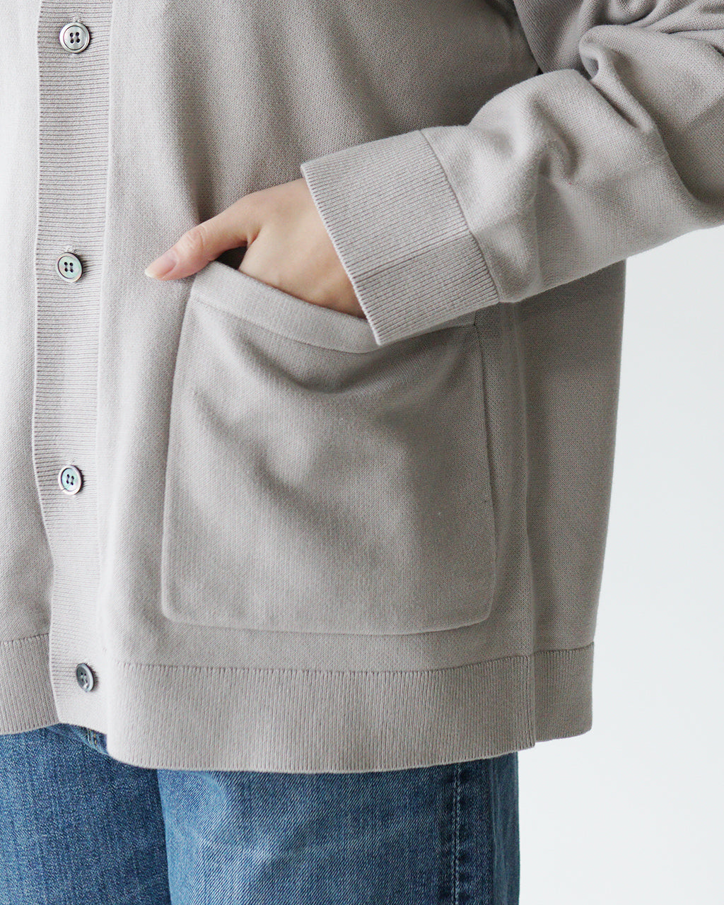 【アウトレット!50%OFF】RYETENDER 襟付き シャツ カーディガン KEAP SHIRTS CARDIGAN ニット セーター R23-01-01-010