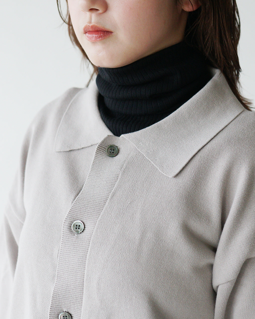 【アウトレット!50%OFF】RYETENDER 襟付き シャツ カーディガン KEAP SHIRTS CARDIGAN ニット セーター R23-01-01-010