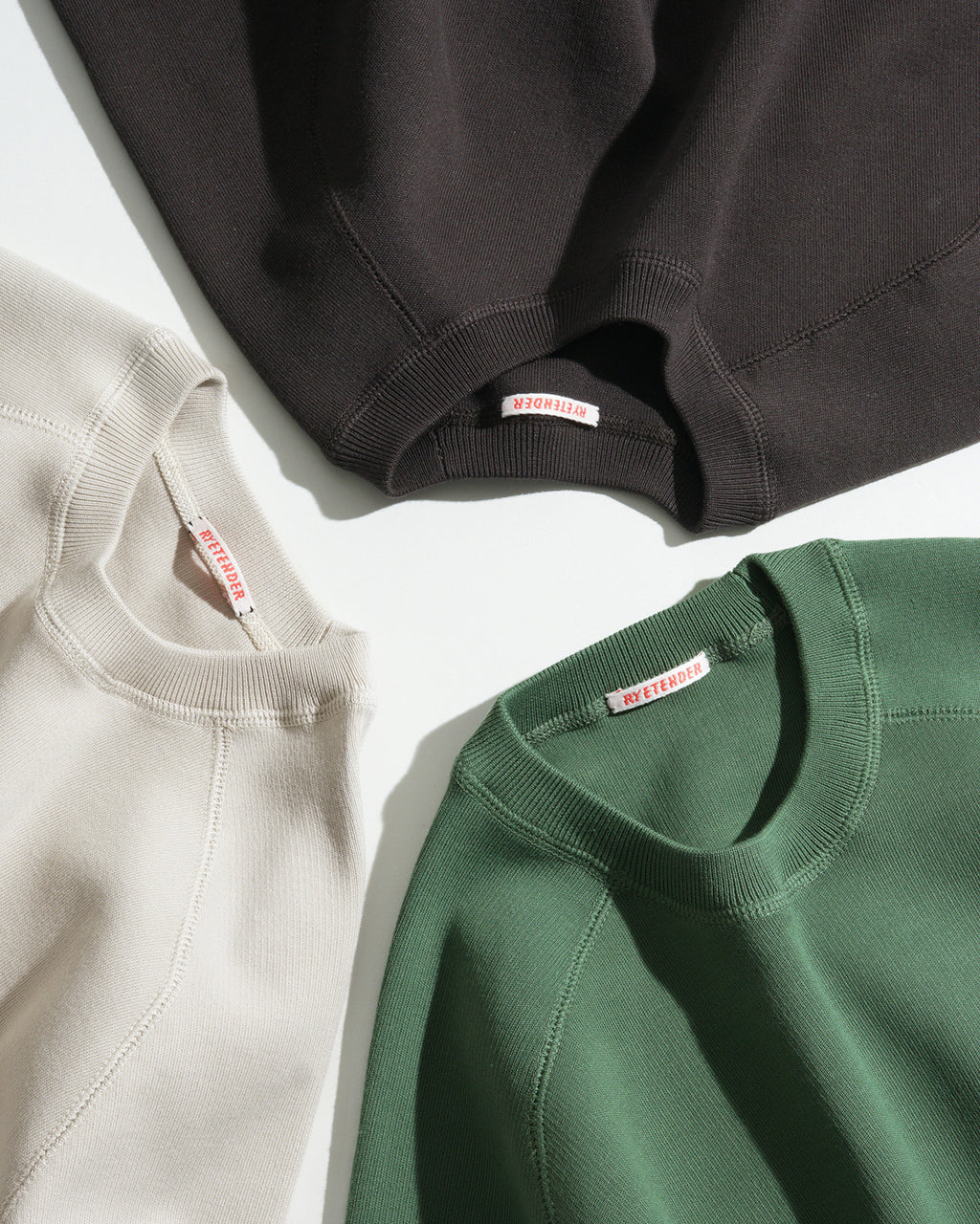 ナッソー セーター NASSAU SWEATER スウェット ラグランスリーブ プルオーバー R24-01-01-002 24FW-RT-009
