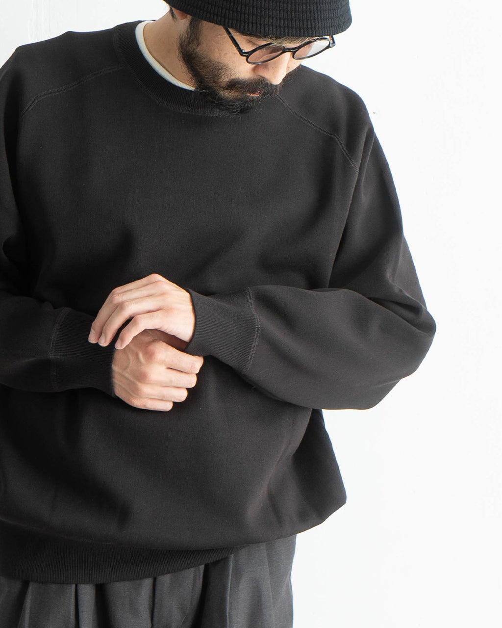 ナッソー セーター NASSAU SWEATER スウェット ラグランスリーブ プルオーバー R24-01-01-002 24FW-RT-009