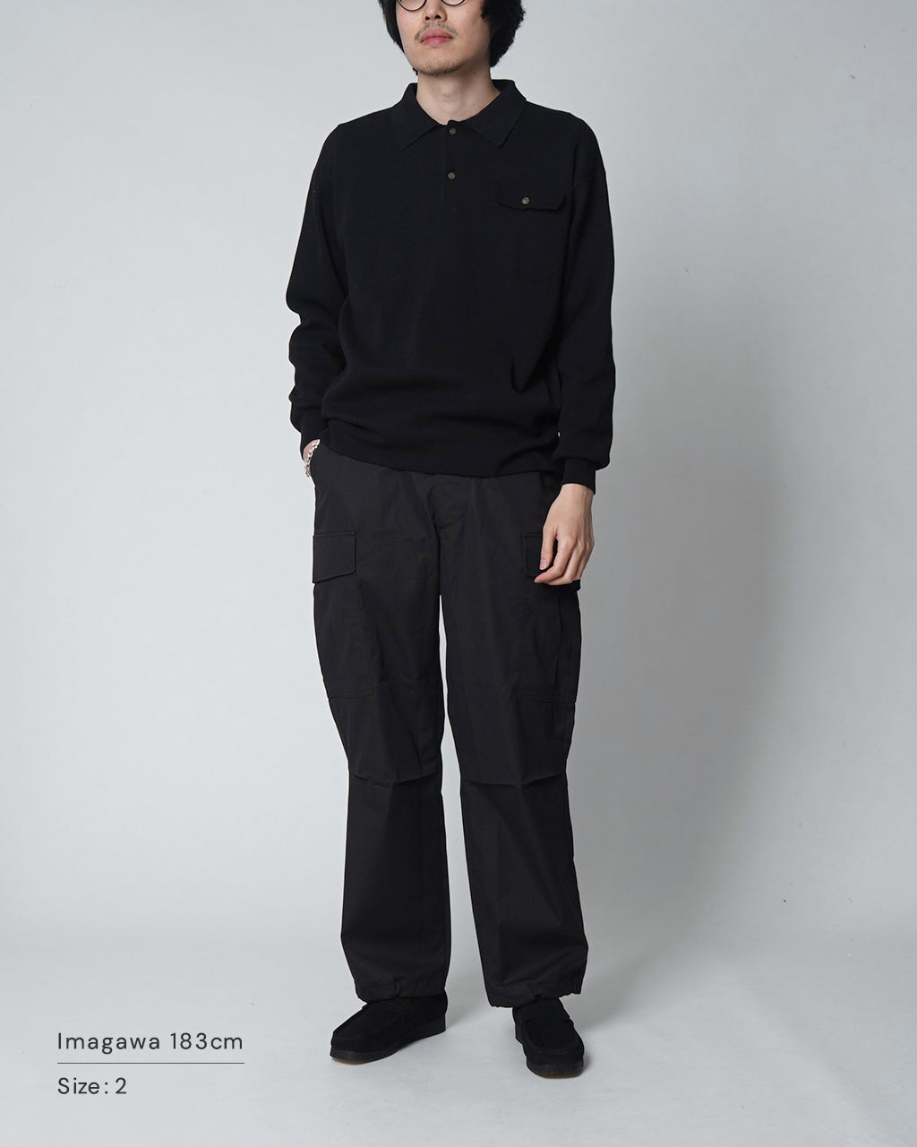 マリー ニット ポロ MURRAY KNIT POLO ポロシャツ R24-01-01-014