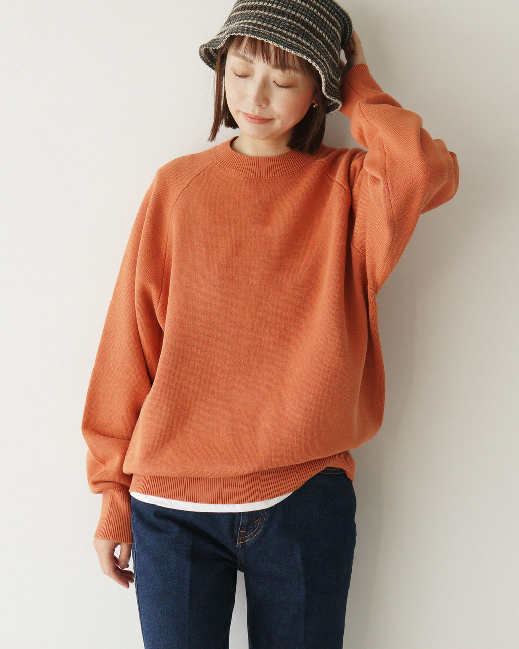 【アウトレット!50%OFF】RYETENDER ニット フルトン セーター FULTON SWEATER ラグランスリーブ プルオーバー 24FW-RT-006 R21-01-01-001 R22-01-01-004 R23-01-01-012