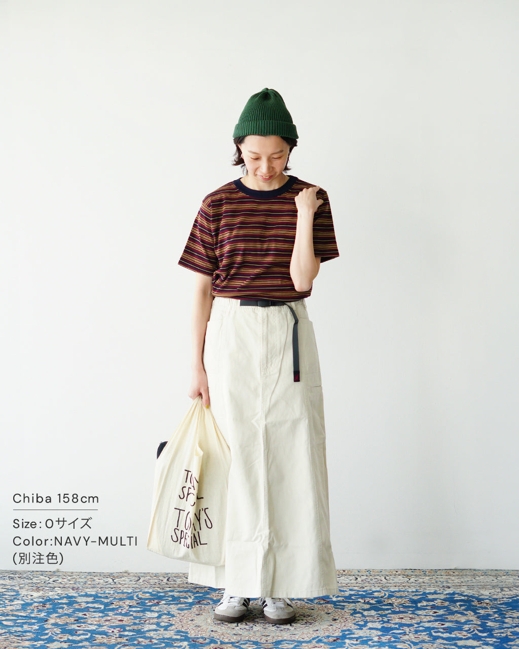 RYE TENDER ライテンダー 【Crouka別注】半袖ニット Tシャツ CENTRE TEE クルーネック カットソー ソリッド ボーダー 010012500