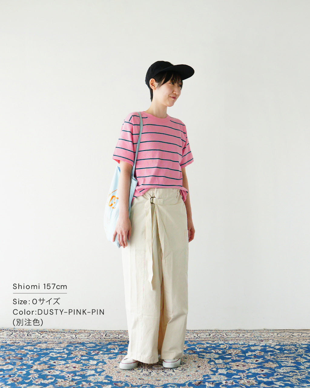RYE TENDER ライテンダー 【Crouka別注】半袖ニット Tシャツ CENTRE TEE クルーネック カットソー ソリッド ボーダー 010012500
