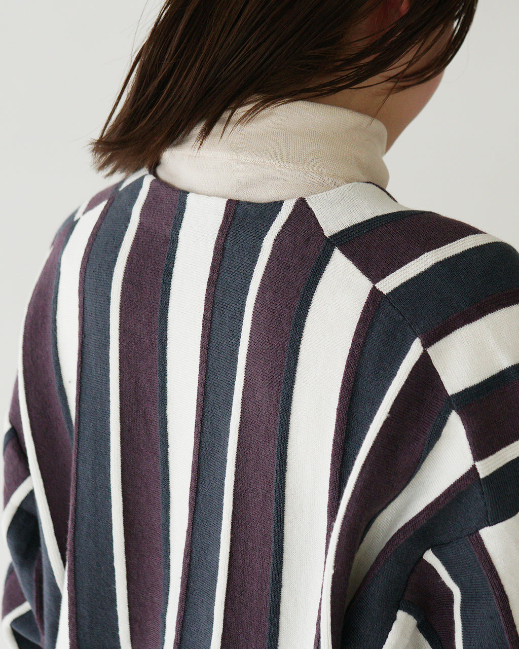 【アウトレット!50%OFF】RYETENDER カーディガン ストライプ リネン TAYLOR CARDIGAN R23-01-01-009