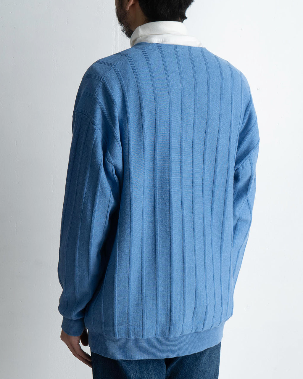 【アウトレット!50%OFF】RYETENDER カーディガン ストライプ リネン TAYLOR CARDIGAN R23-01-01-009