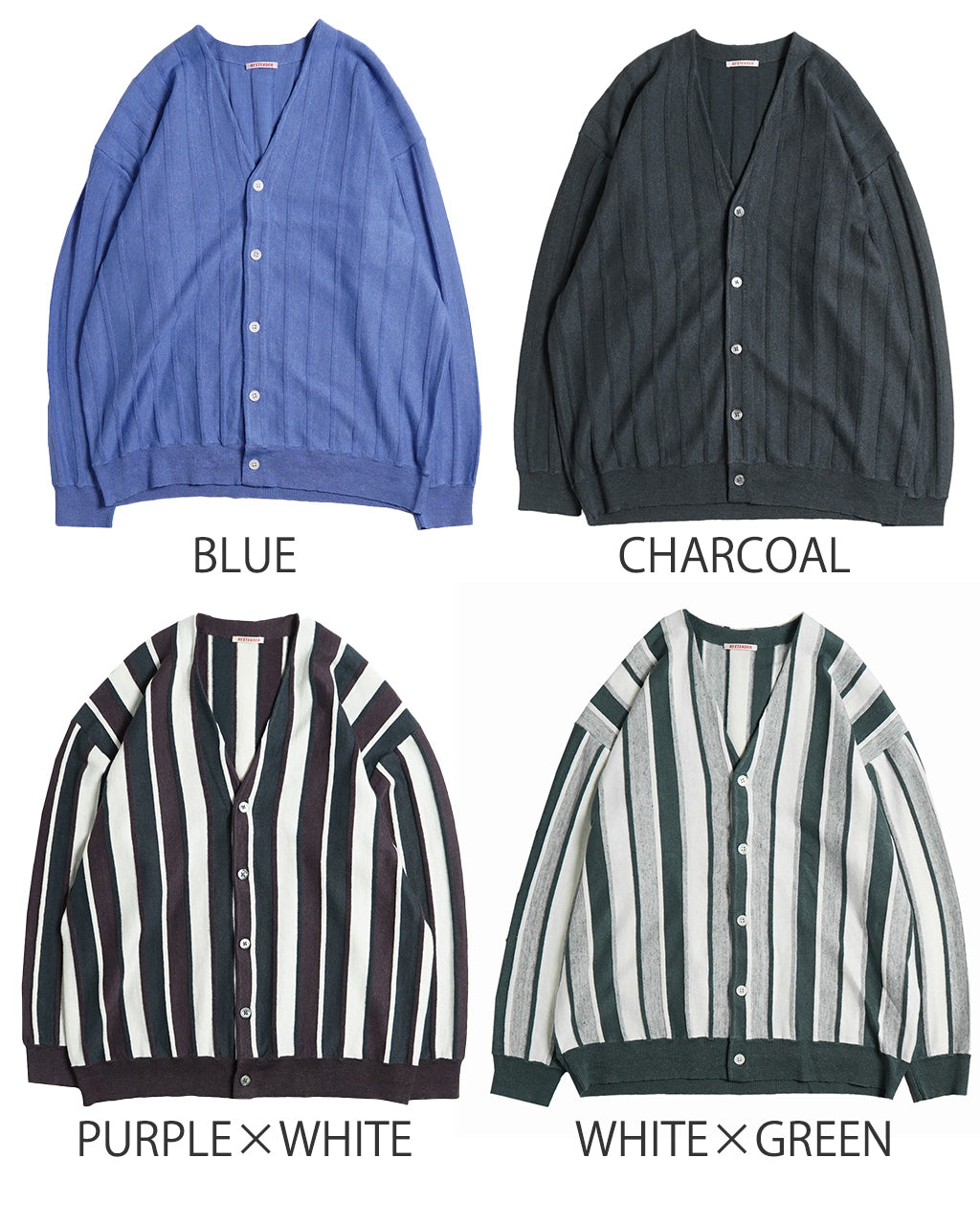 【アウトレット!50%OFF】RYETENDER カーディガン ストライプ リネン TAYLOR CARDIGAN R23-01-01-009