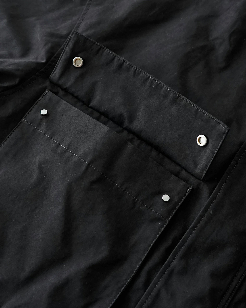 WAXED HIGH DENSITY CLOTH SHORT JACKET 125502031