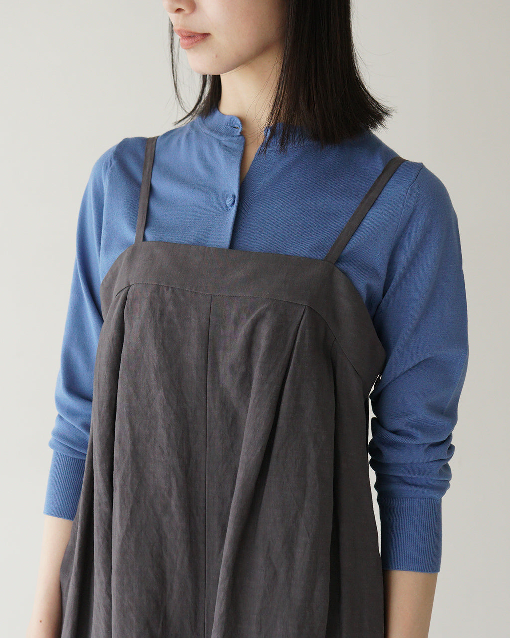 【SALE!40%OFF】レーヨンリネンタンブル サロペット RAYON LINEN TUMBLE SALOPETTE キャミソール オールインワン オーバーオール 125109051