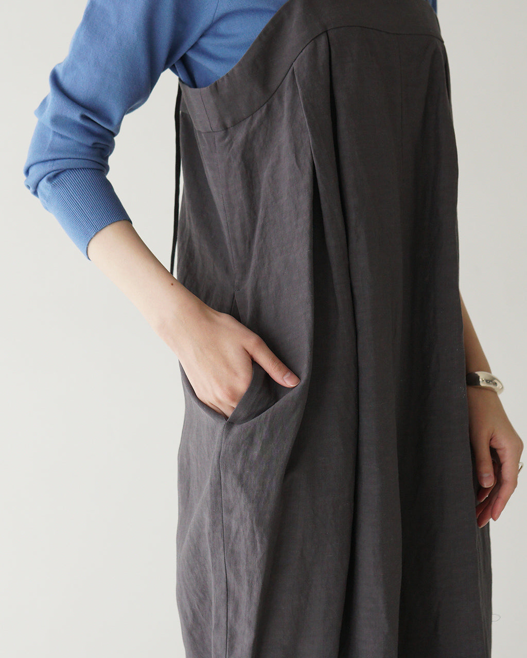 【SALE!40%OFF】レーヨンリネンタンブル サロペット RAYON LINEN TUMBLE SALOPETTE キャミソール オールインワン オーバーオール 125109051