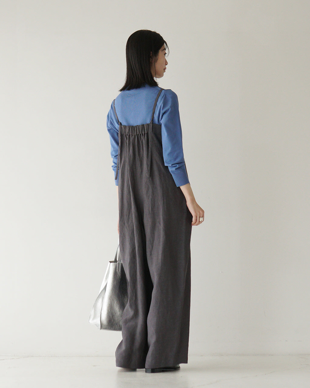 【SALE!40%OFF】レーヨンリネンタンブル サロペット RAYON LINEN TUMBLE SALOPETTE キャミソール オールインワン オーバーオール 125109051