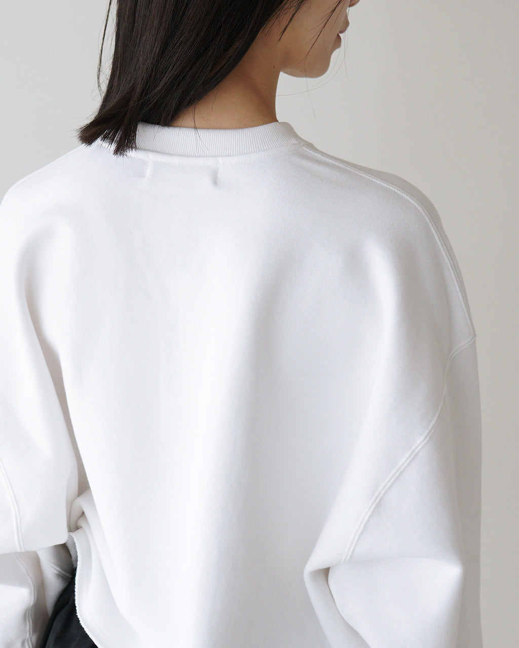 【SALE!20%OFF】クロップド丈 スウェット EXTRA FINE FLEECE CROPPED TOP エクストラ ファイン フリース トップス 125141091