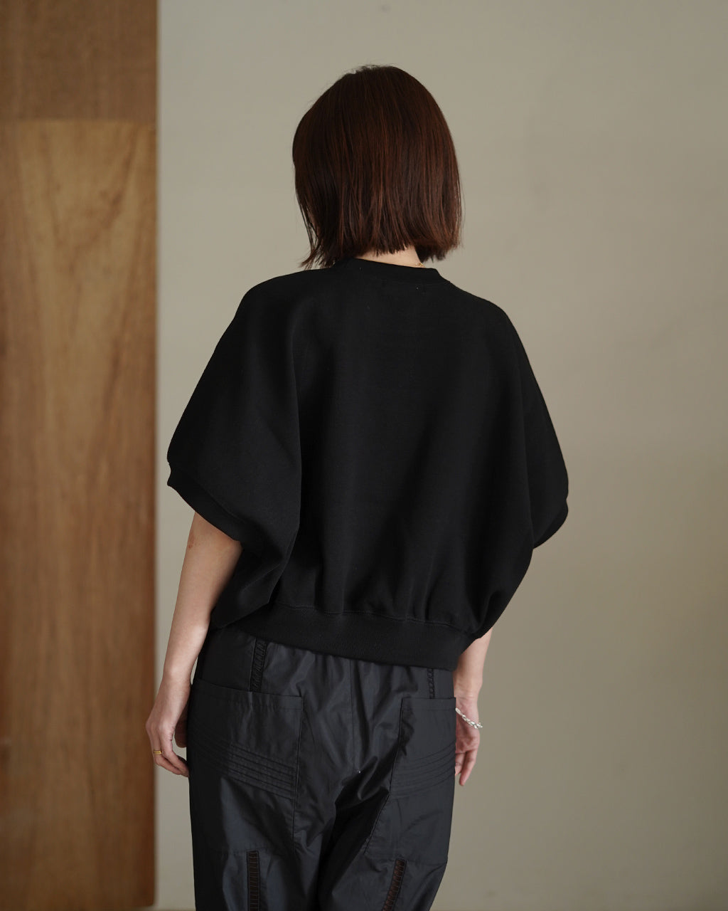 DOUBLE KNITTED CLOTH TOP 126145091