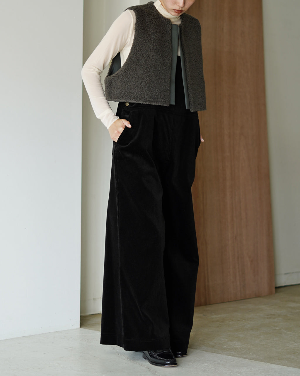 FINX CORDUROY SALOPETTE 125507051