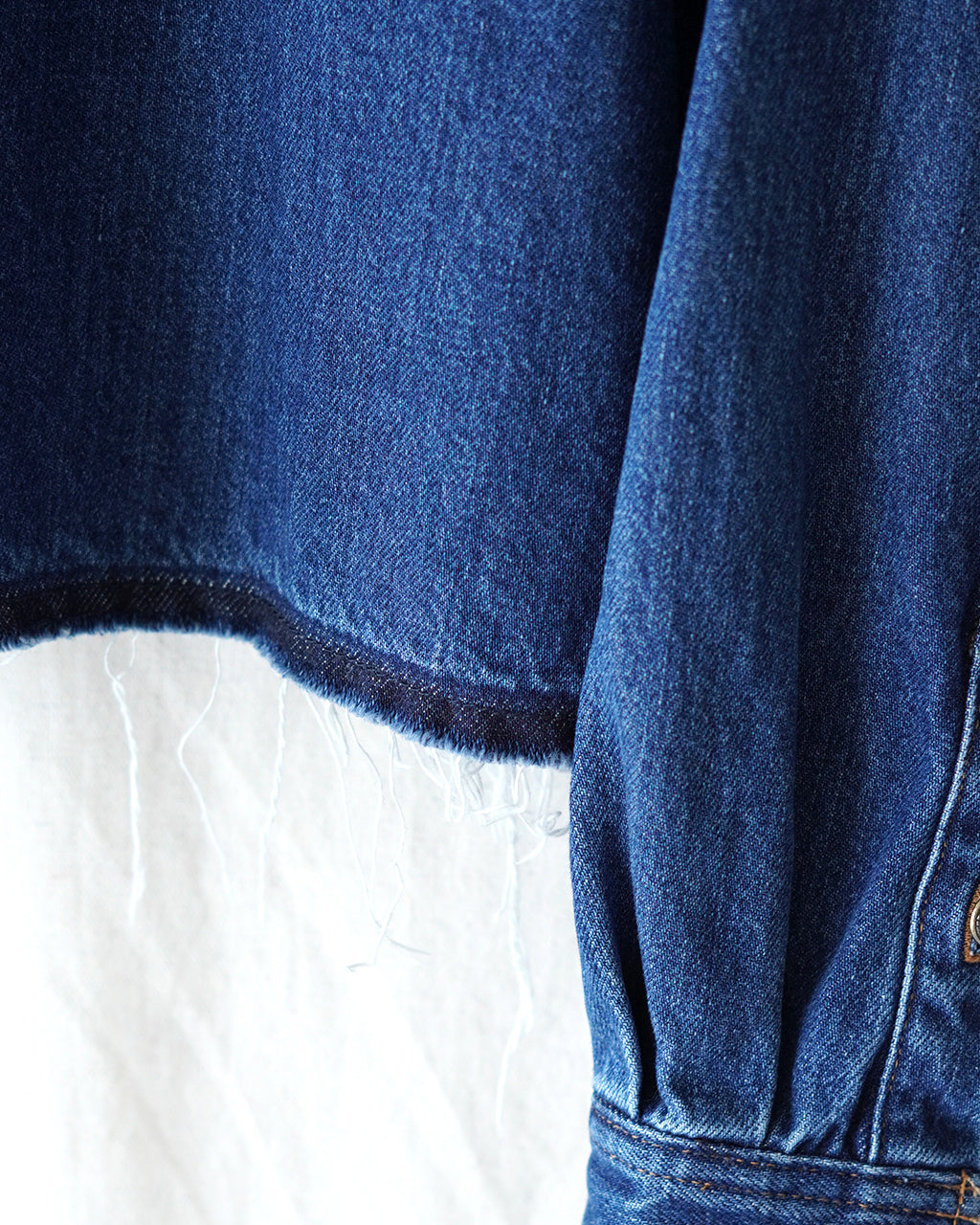 AUTHENTIC DENIM CROPPED SHIRT 125513071