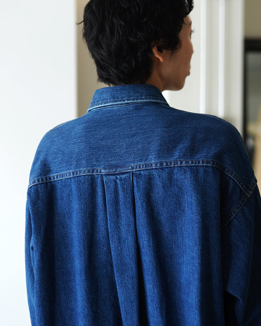 AUTHENTIC DENIM CROPPED SHIRT 125513071
