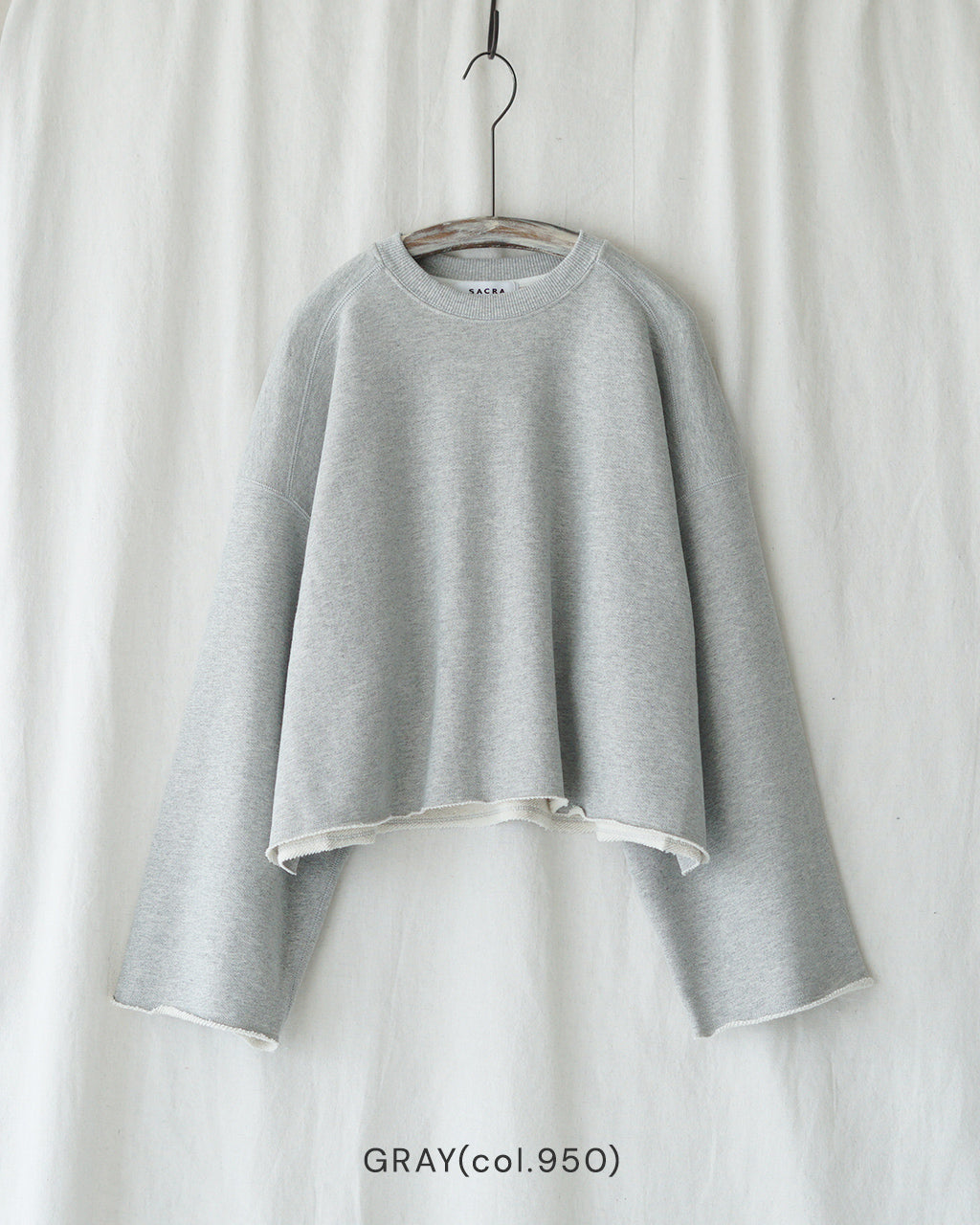 PREMIUM FLEECE CROPPED TOP 125550091