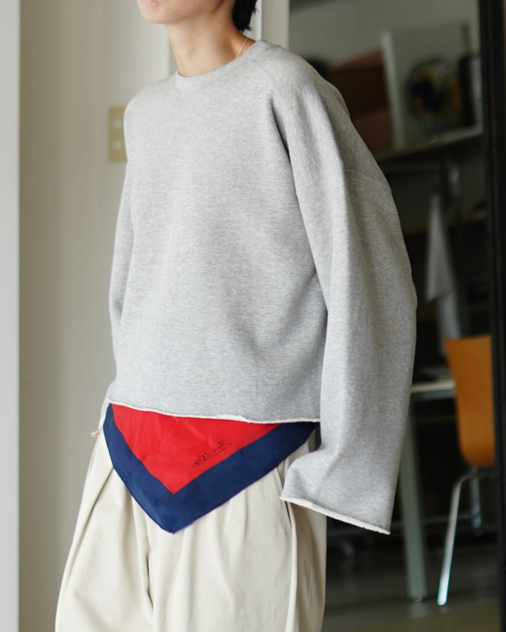 PREMIUM FLEECE CROPPED TOP 125550091