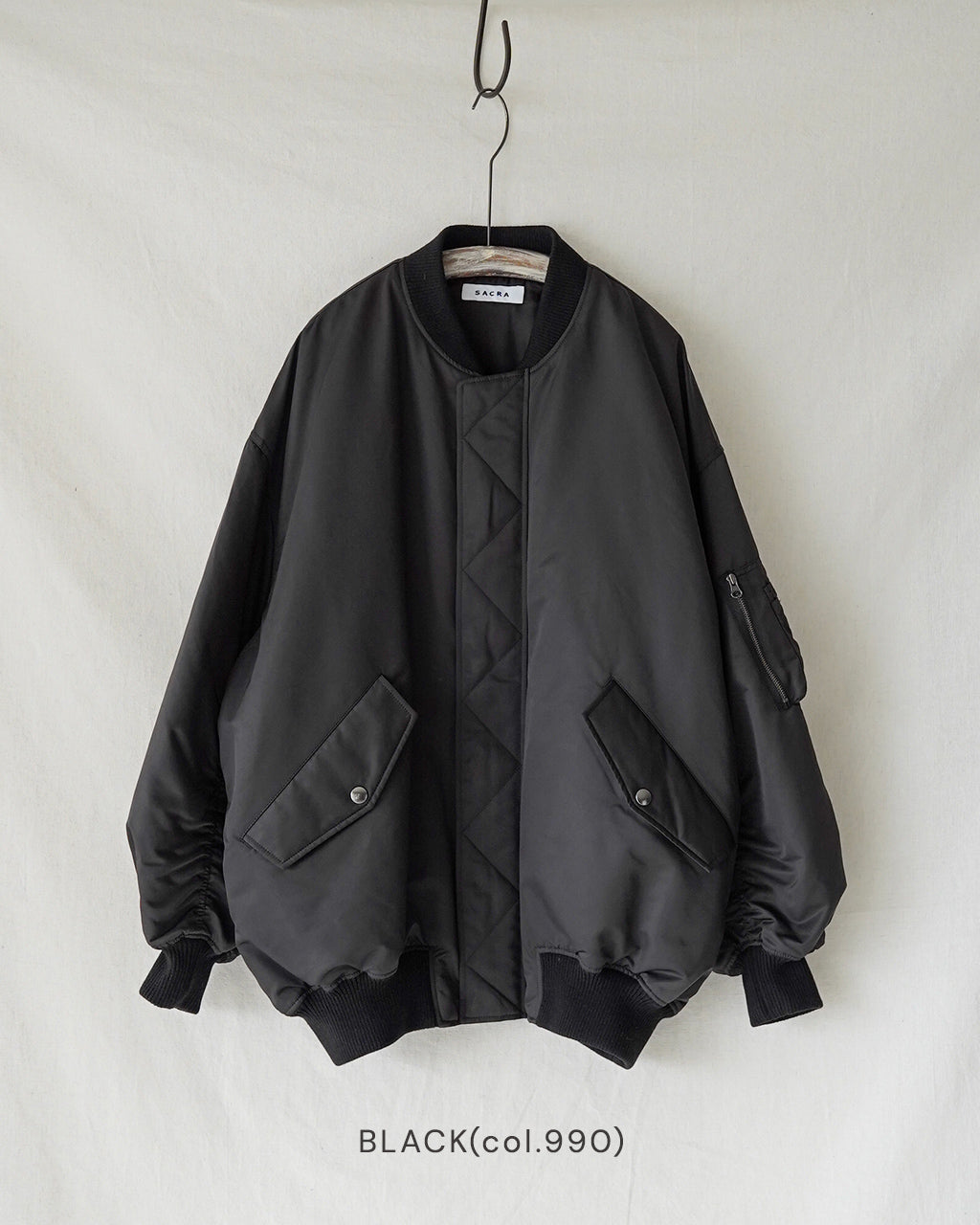 PREMIUM H.COUNT TWILL FLIGHT JACKET 125604031