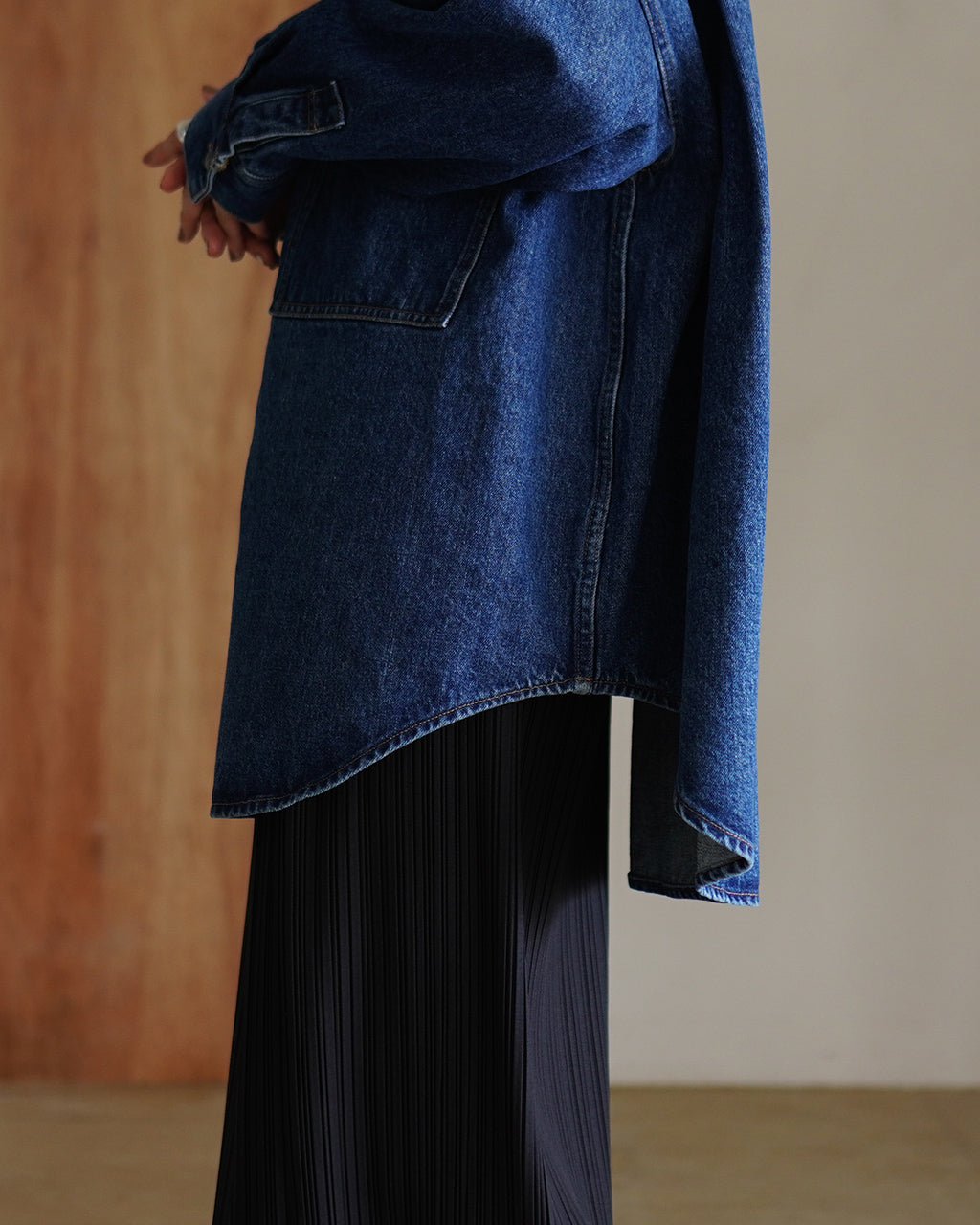 AUTHENTIC DENIM SHIRT JACKET 125609071