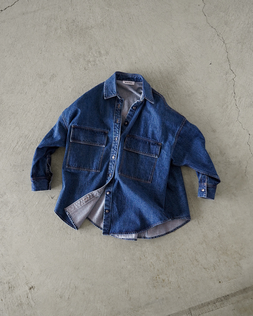 AUTHENTIC DENIM SHIRT JACKET 125609071