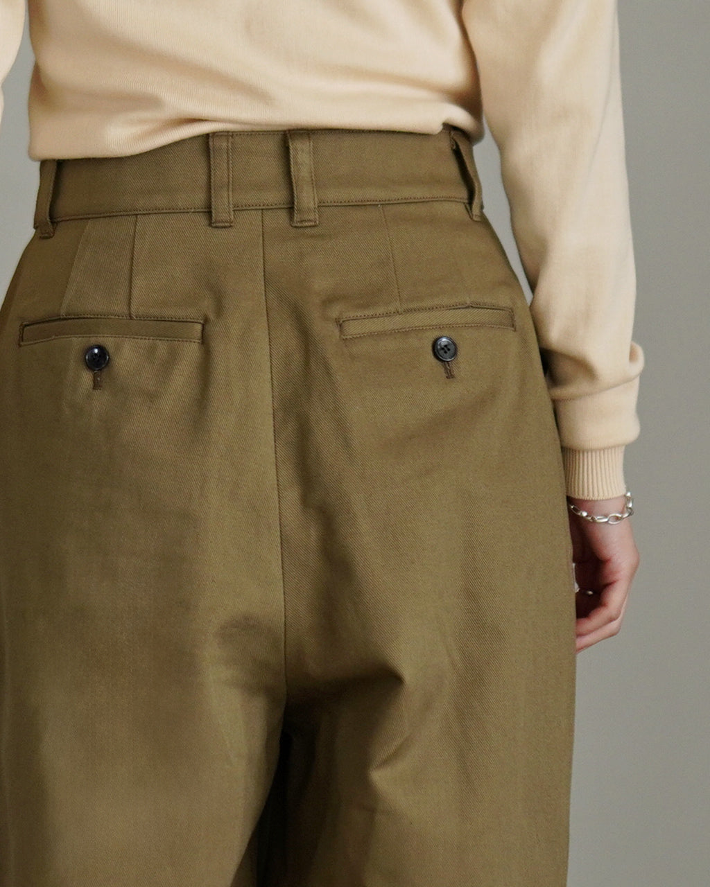 H.COUNT CHINO CLOTH PANTS 125614111
