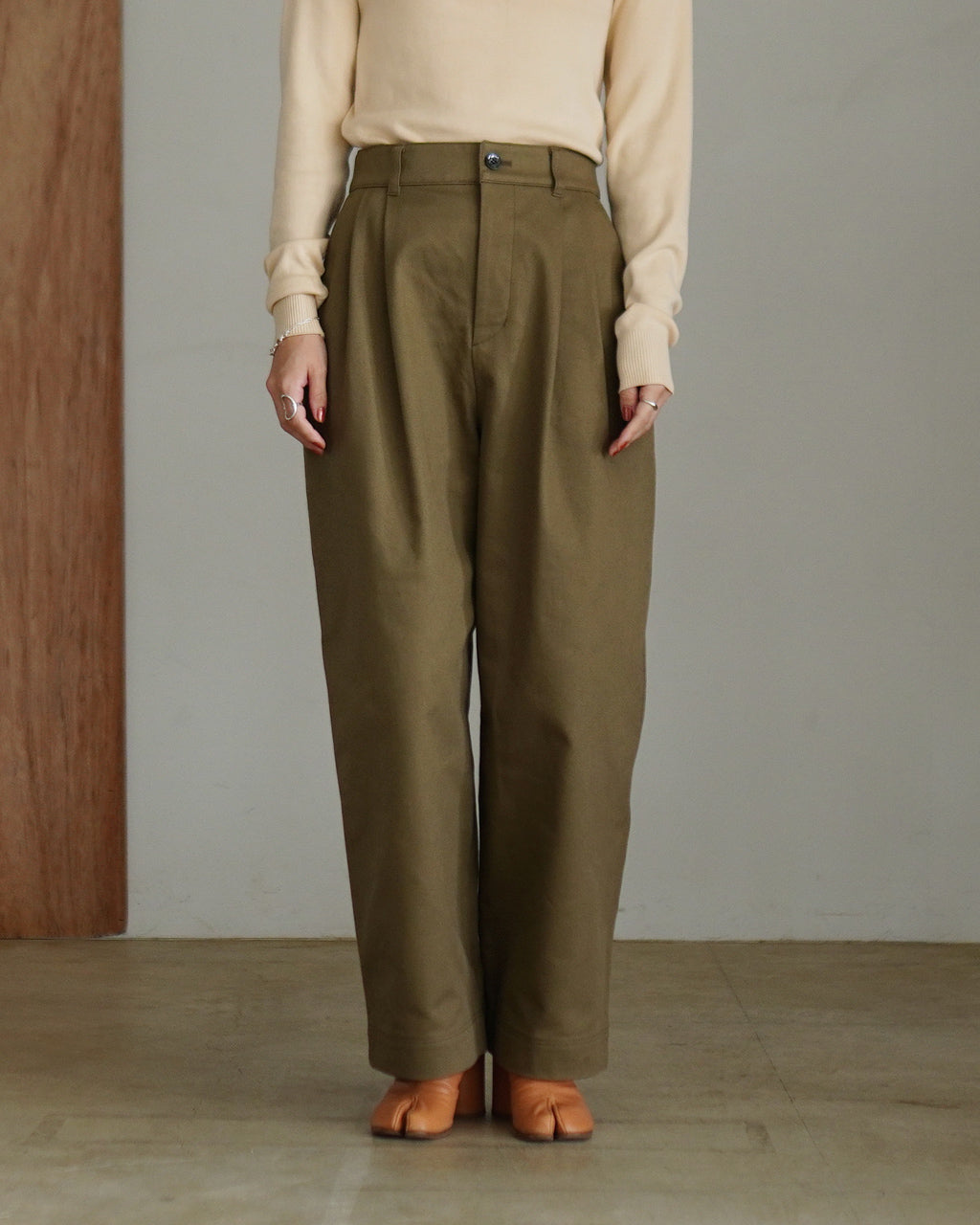 H.COUNT CHINO CLOTH PANTS 125614111