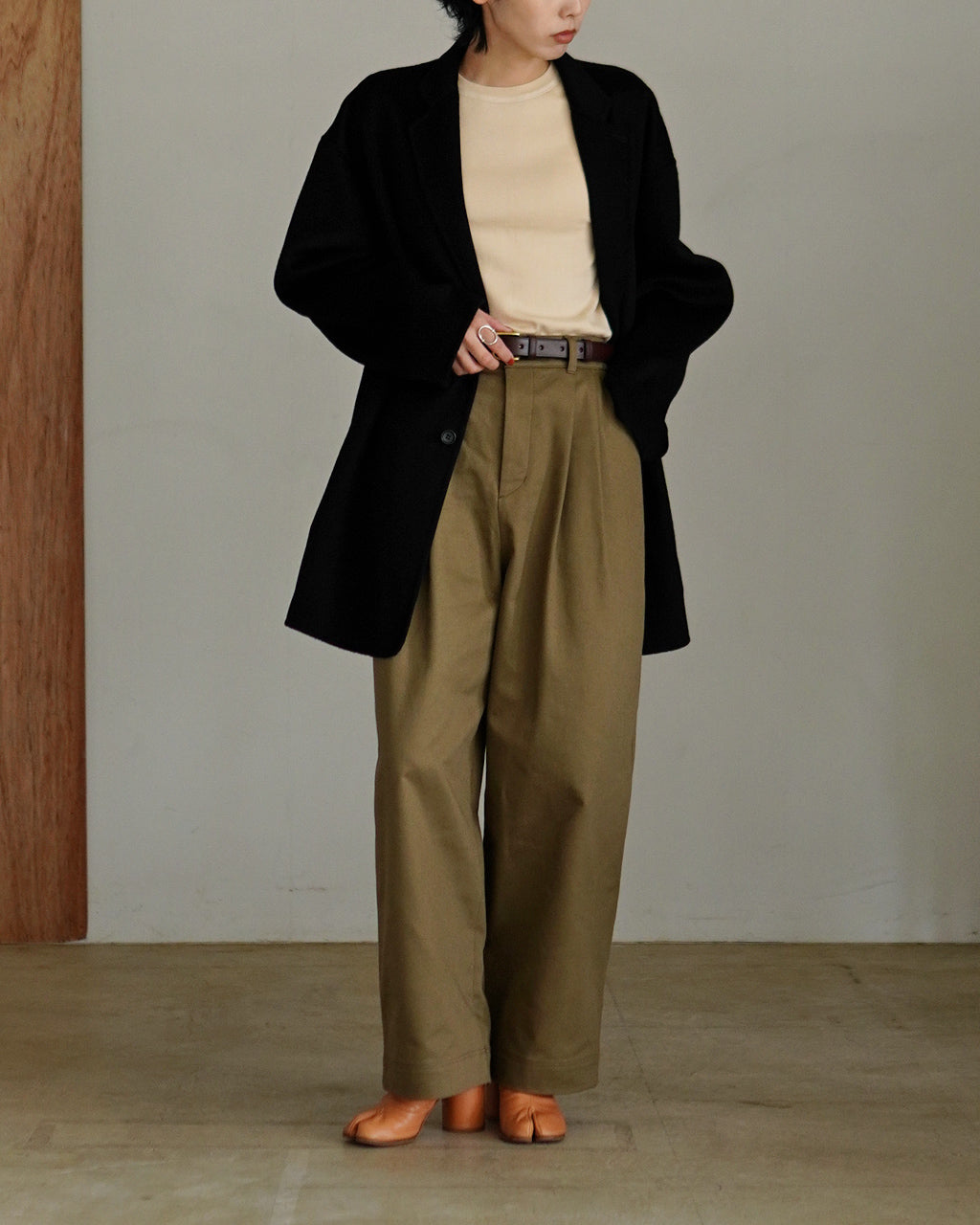 H.COUNT CHINO CLOTH PANTS 125614111