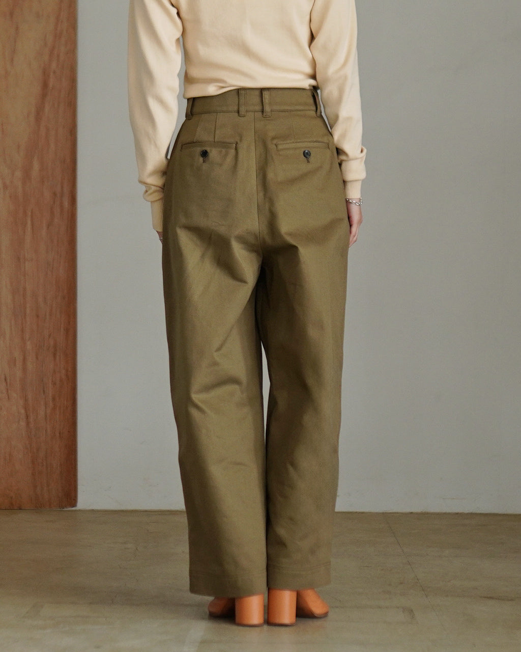 H.COUNT CHINO CLOTH PANTS 125614111