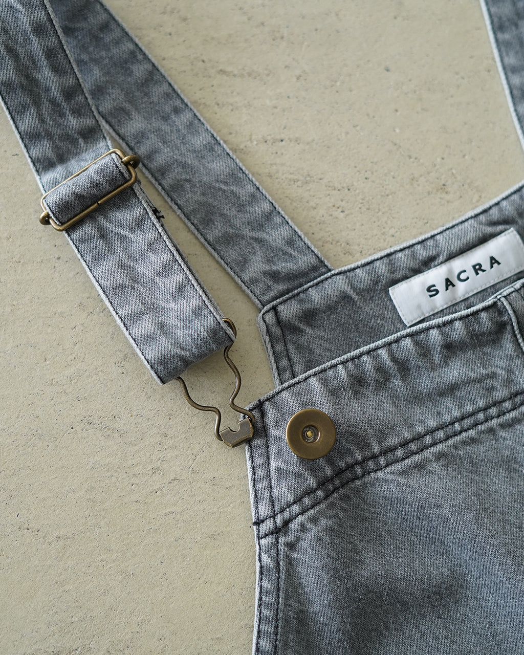 VINTAGE DENIM SALOPETTE 126109051