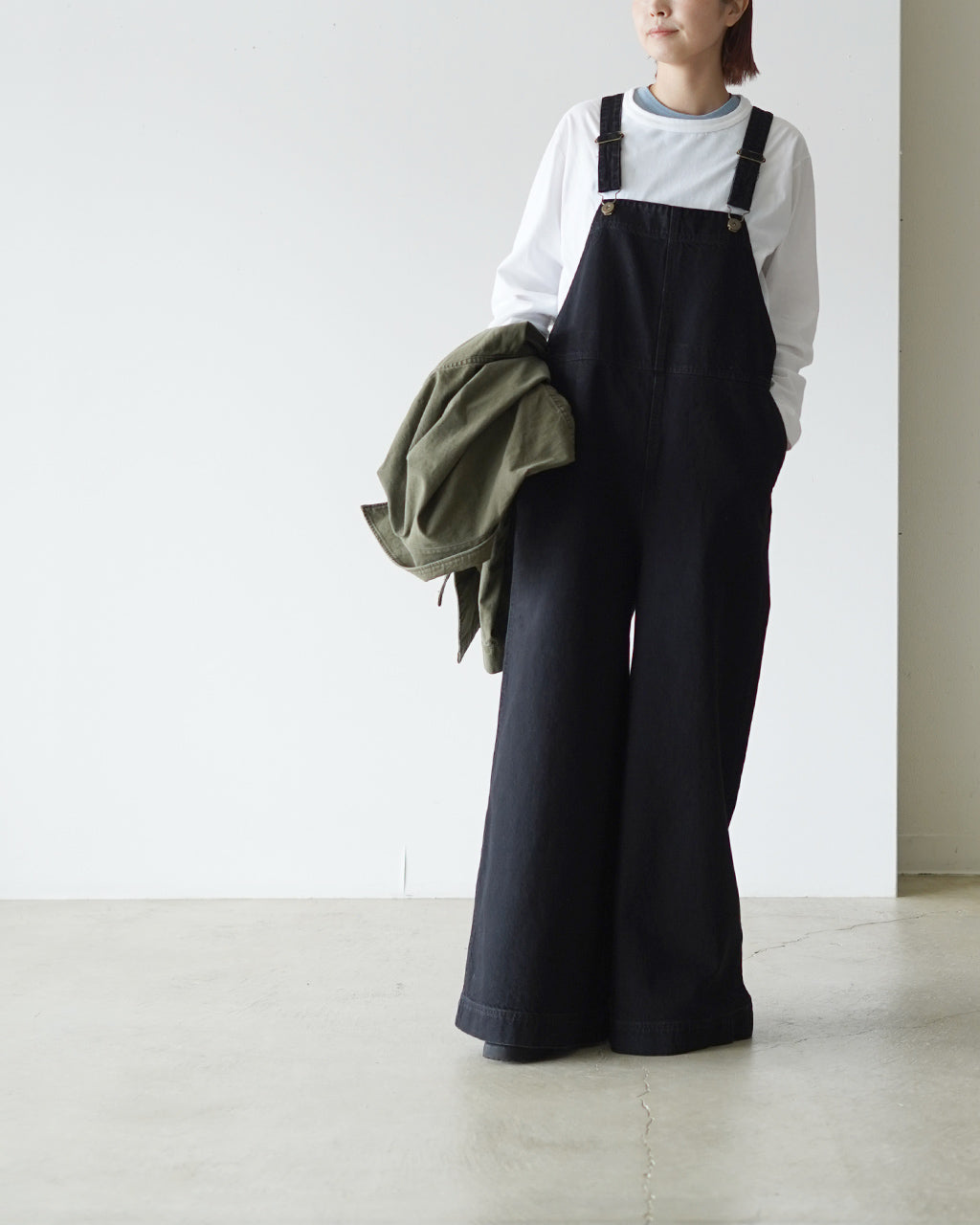 VINTAGE DENIM SALOPETTE 126109051