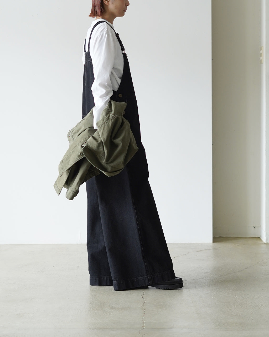 VINTAGE DENIM SALOPETTE 126109051