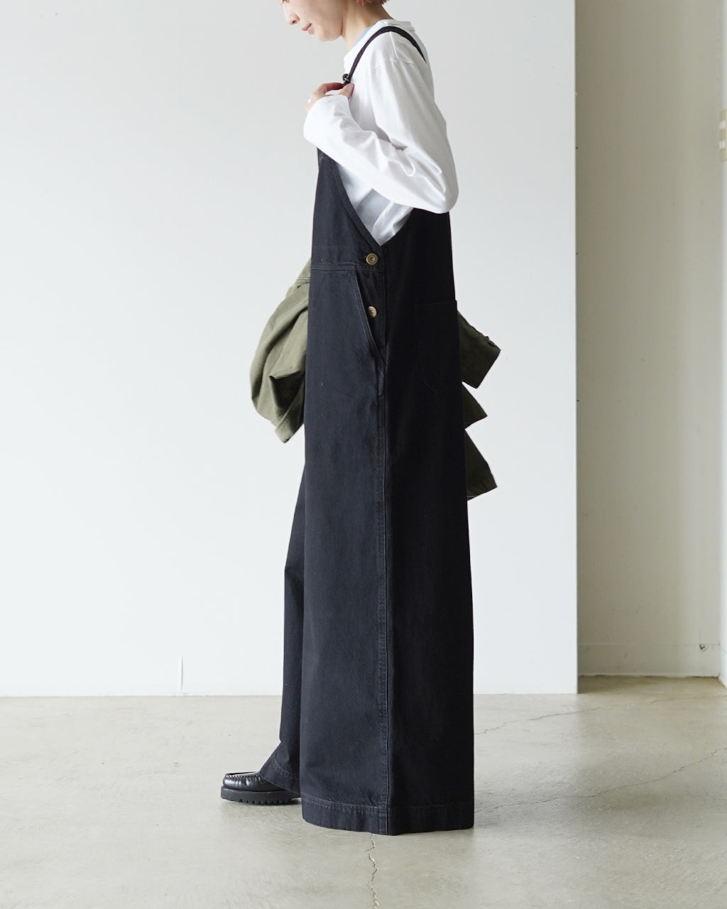 VINTAGE DENIM SALOPETTE 126109051