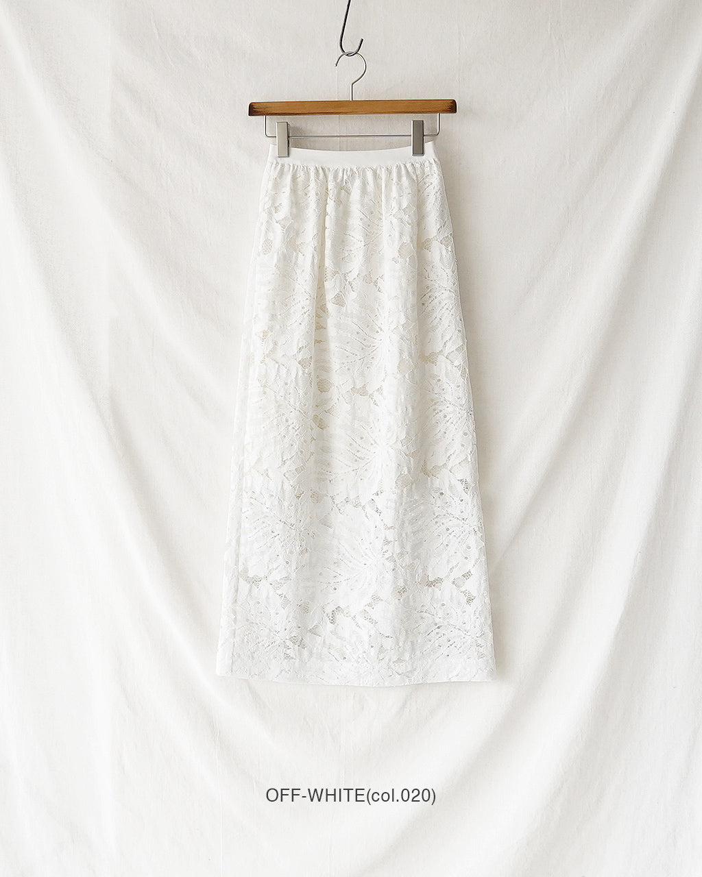 LEAF RASCHEL LACE SKIRT 126113122