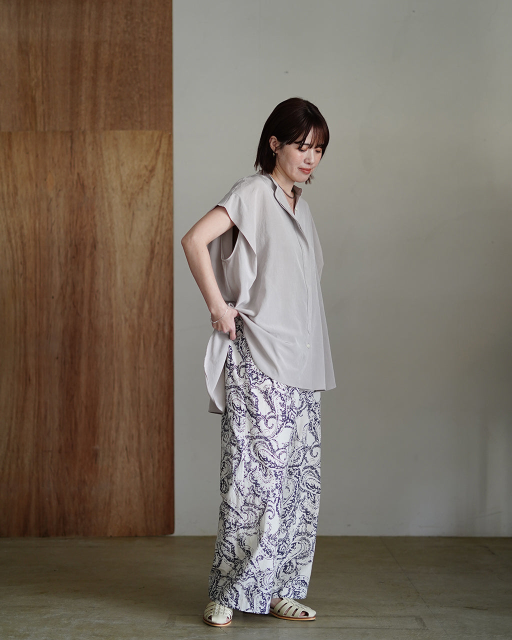 TRIACE MICRO CREPE TOP 126114071