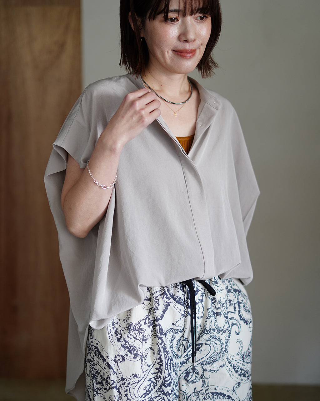 TRIACE MICRO CREPE TOP 126114071