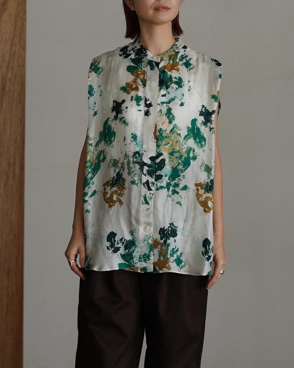 BLURRED FLORA TOP 126115071