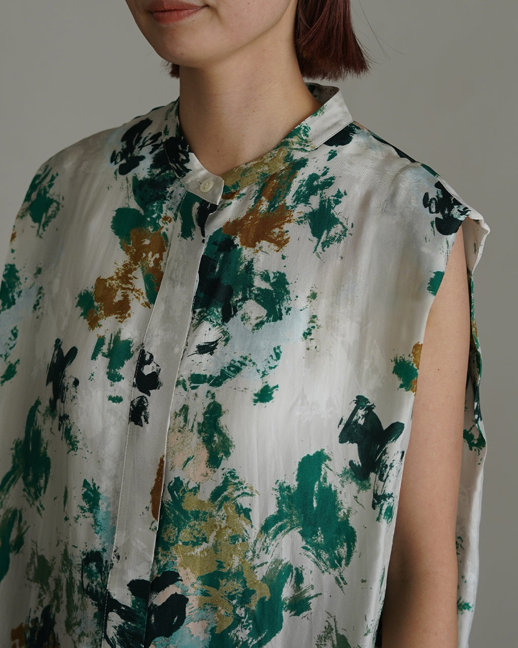 BLURRED FLORA TOP 126115071