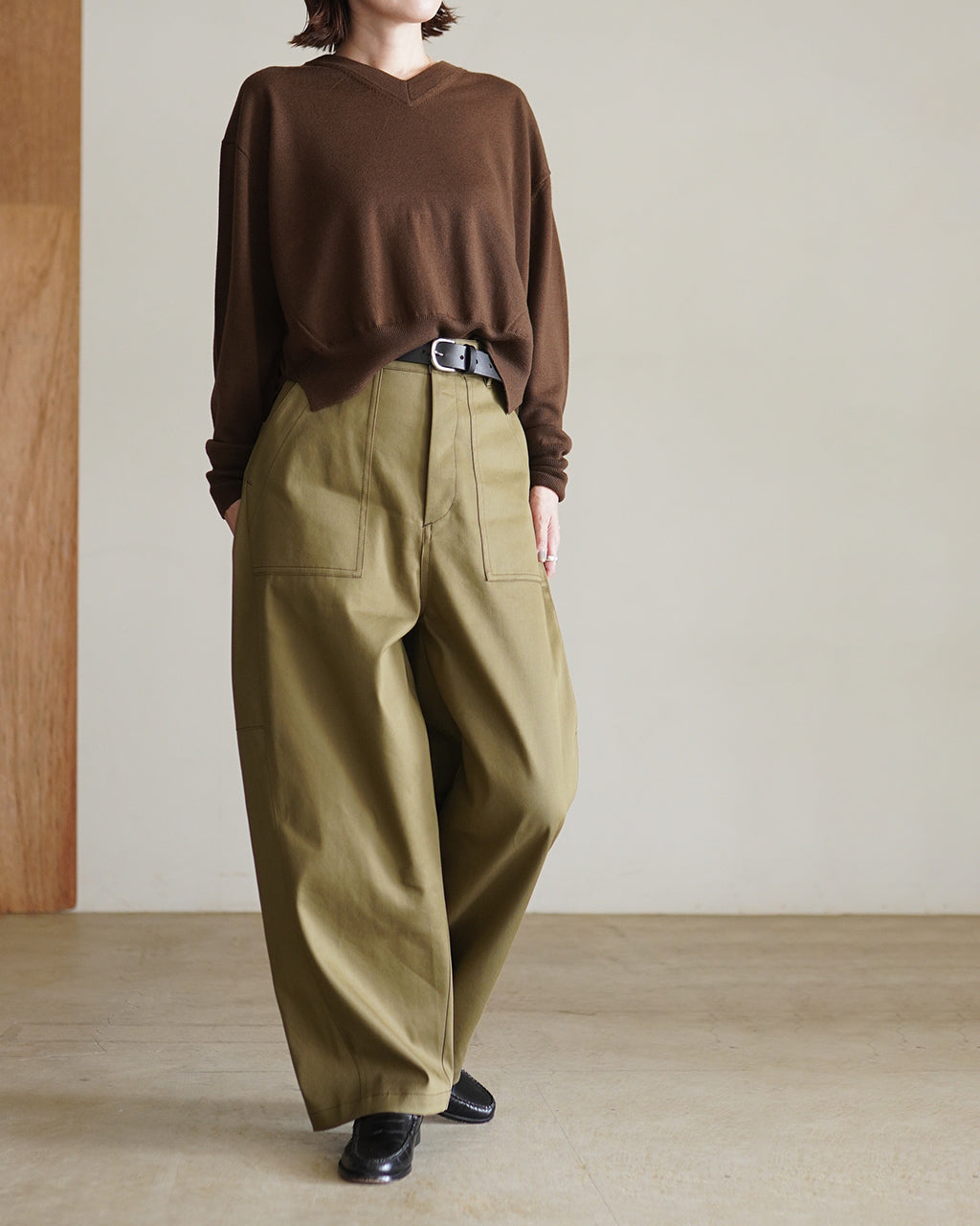 VINTAGE COTTON GABARDINE PANTS 126518111