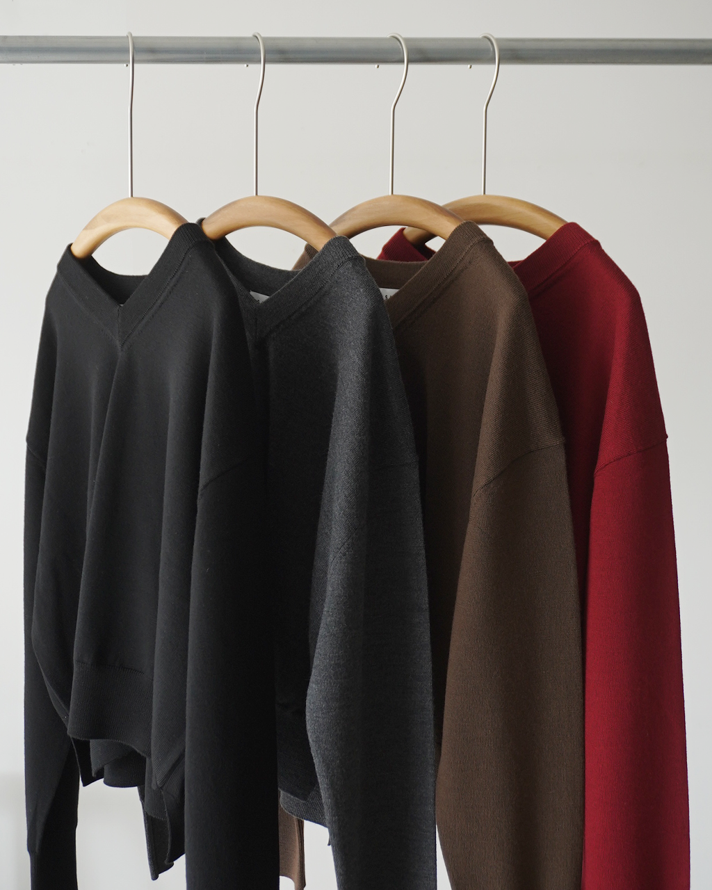 EXTRA-FINE MERINO V/N TOP 126536081