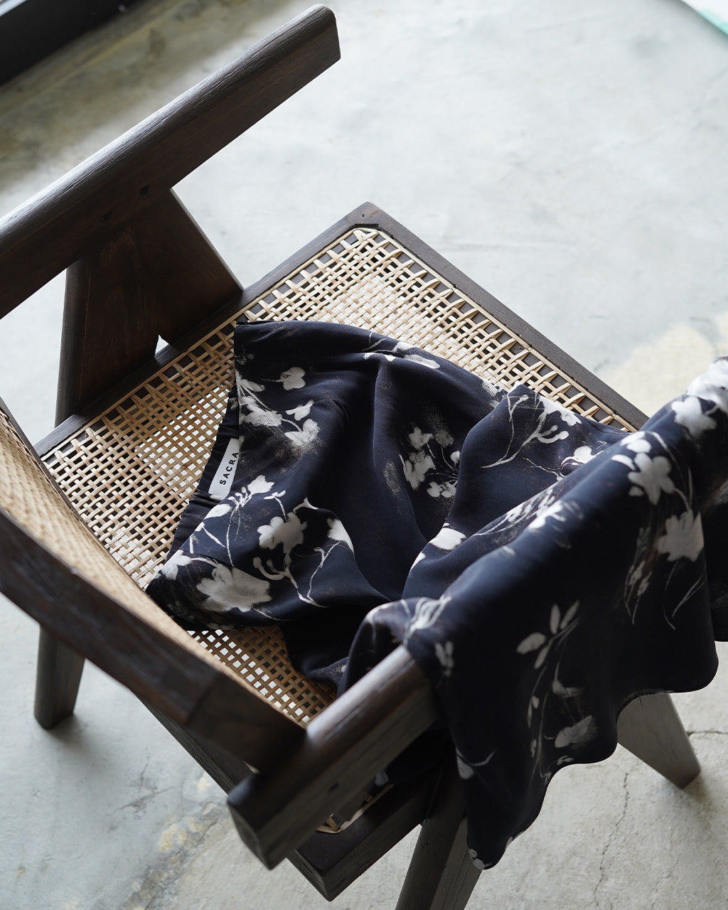 BLURRED FLORA SKIRT 126606123