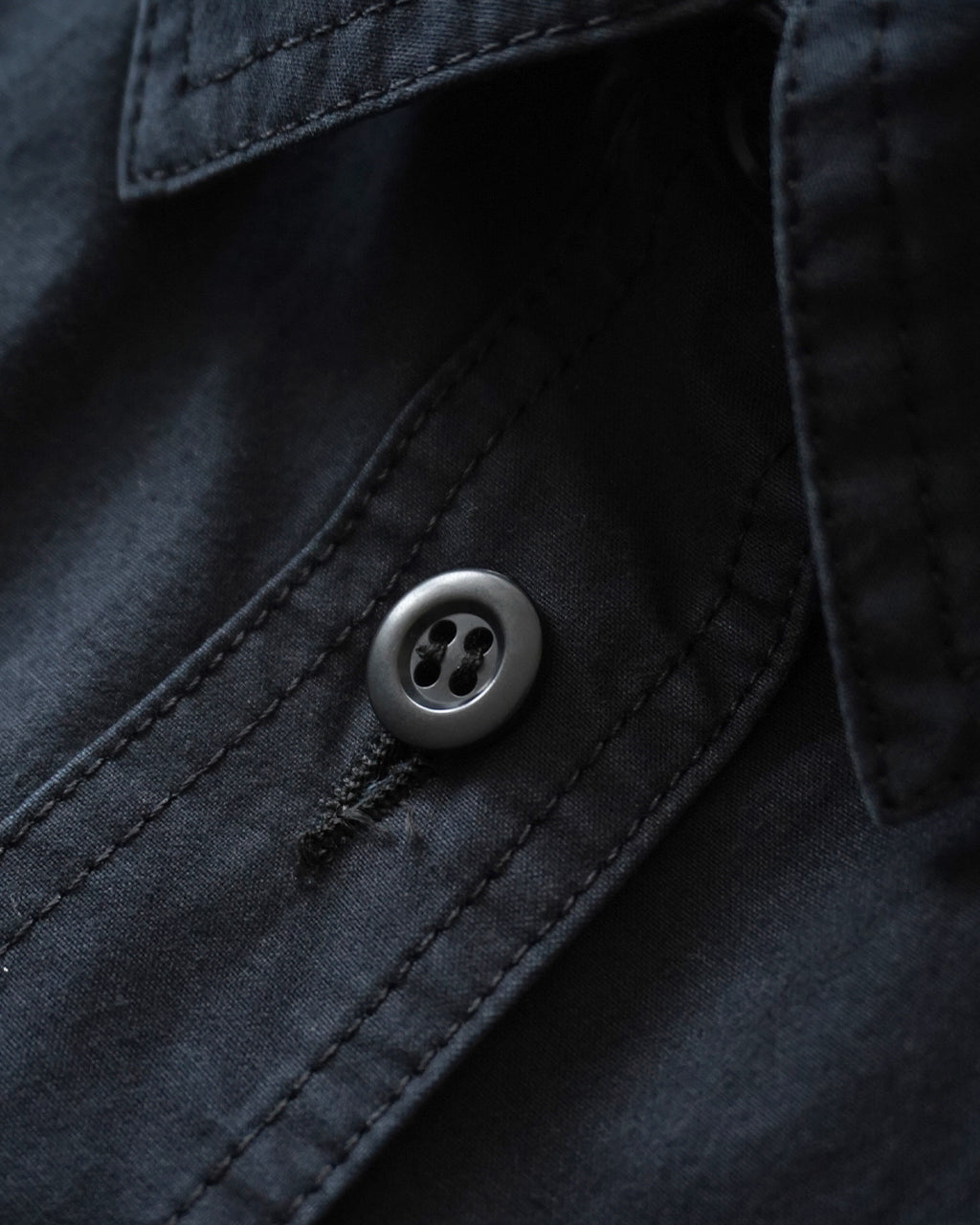 SACRA サクラ COTTON HORSE CLOTH CROPPED SHIRT コットンホースクロス クロップドシャツ | Crouka(クローカ)