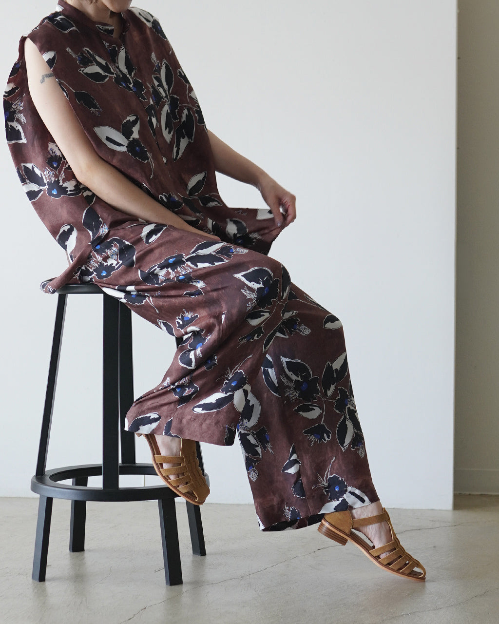 PAINTING FLORA PANTS 126214112