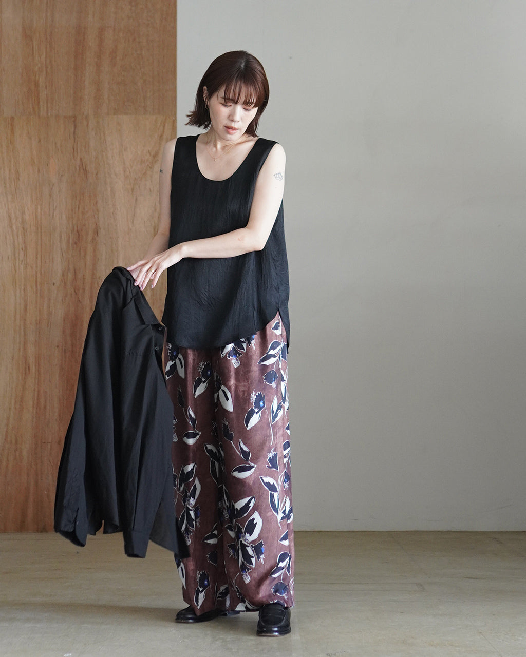 PAINTING FLORA PANTS 126214112