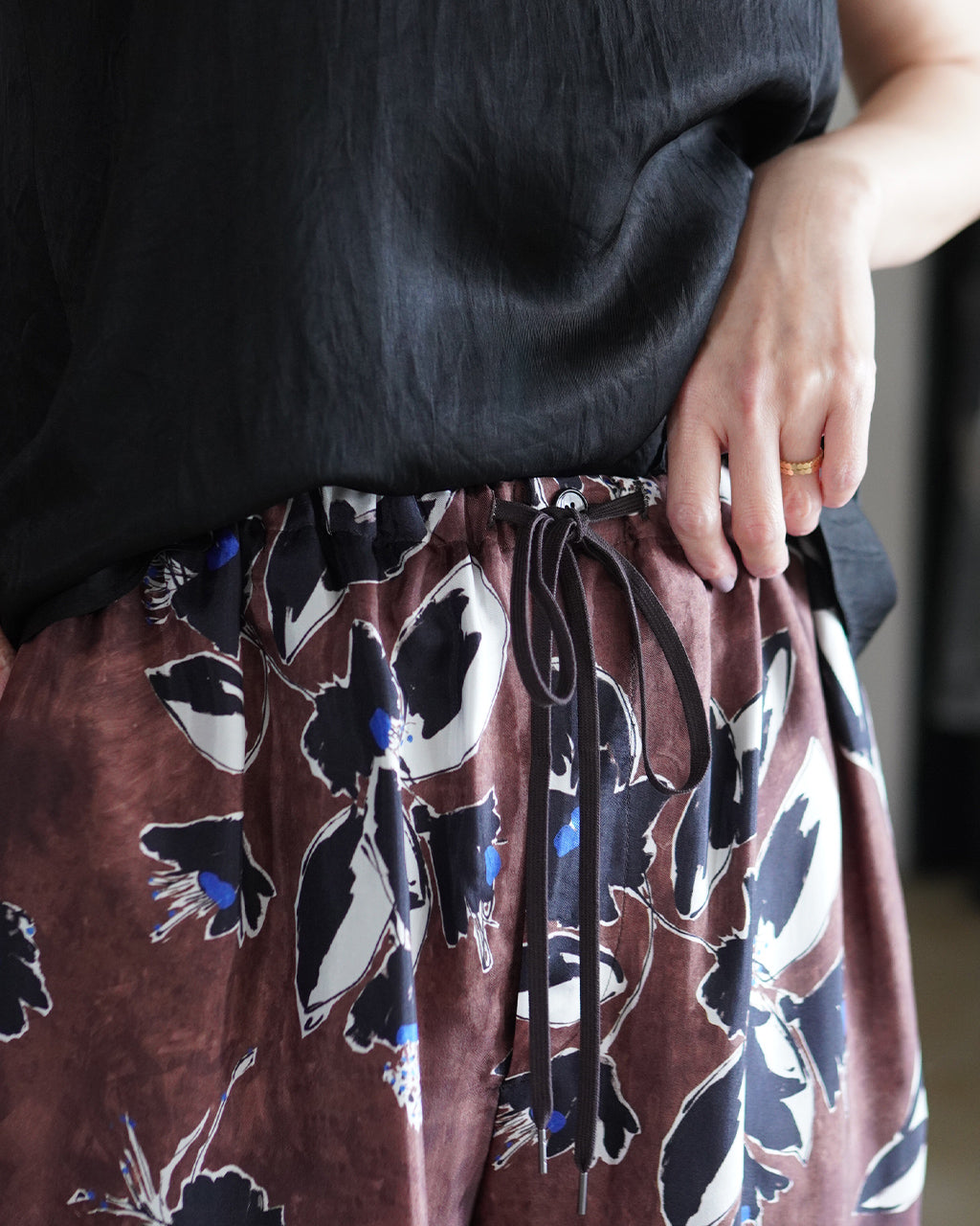 PAINTING FLORA PANTS 126214112